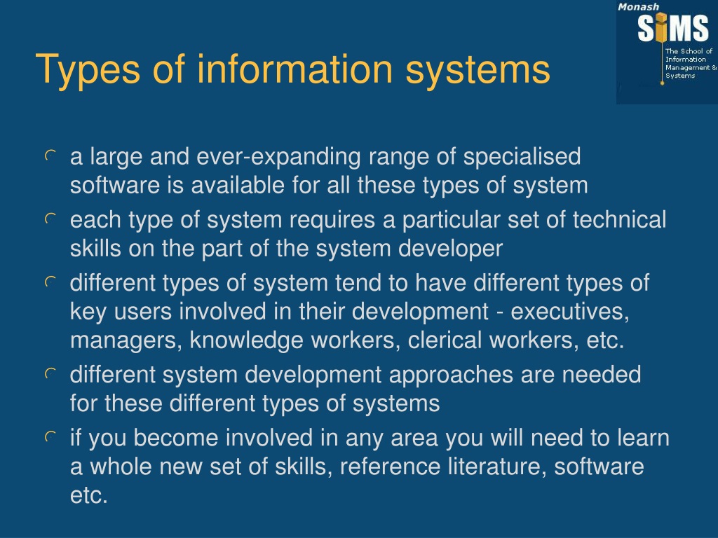 PPT - IMS1001 – Information Systems 1 CSE1204 - Information Systems 1 ...
