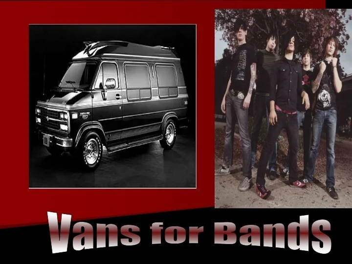 PPT Vans for Bands PowerPoint Presentation, free download ID9314420