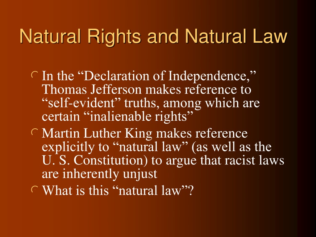 PPT Natural Rights And Natural Law PowerPoint Presentation Free 