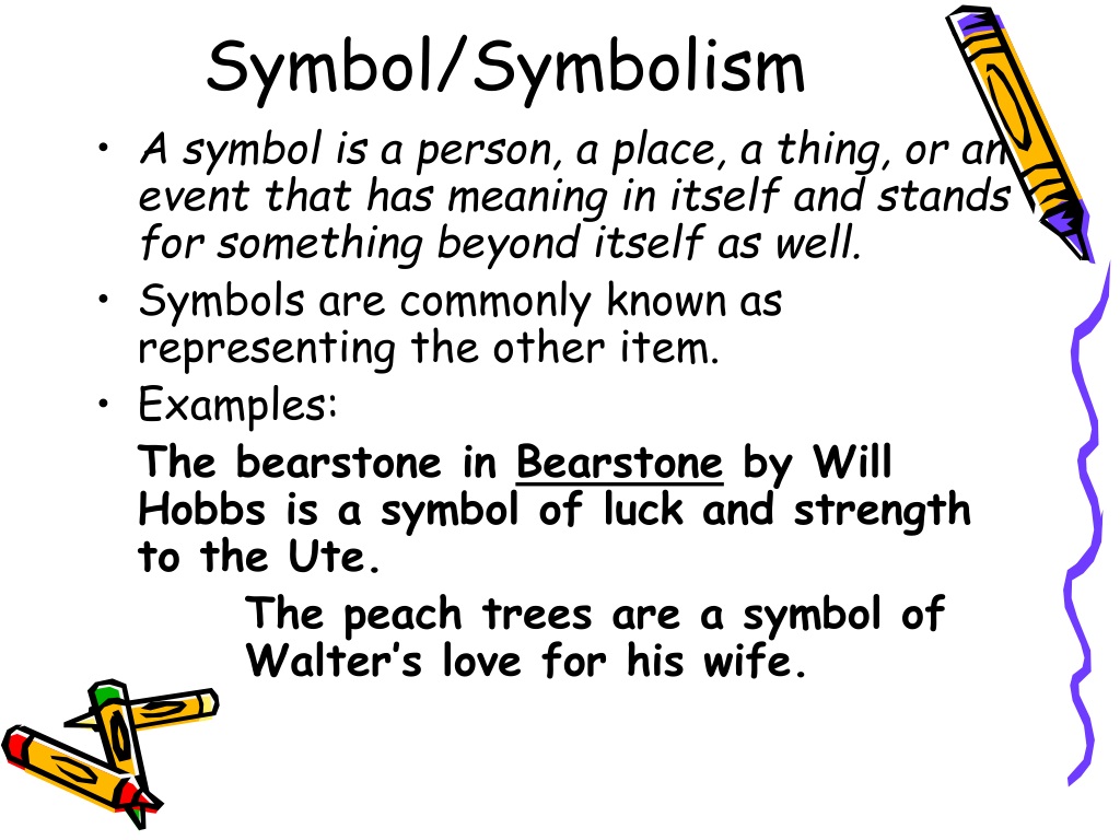 Example Symbolism In Literature