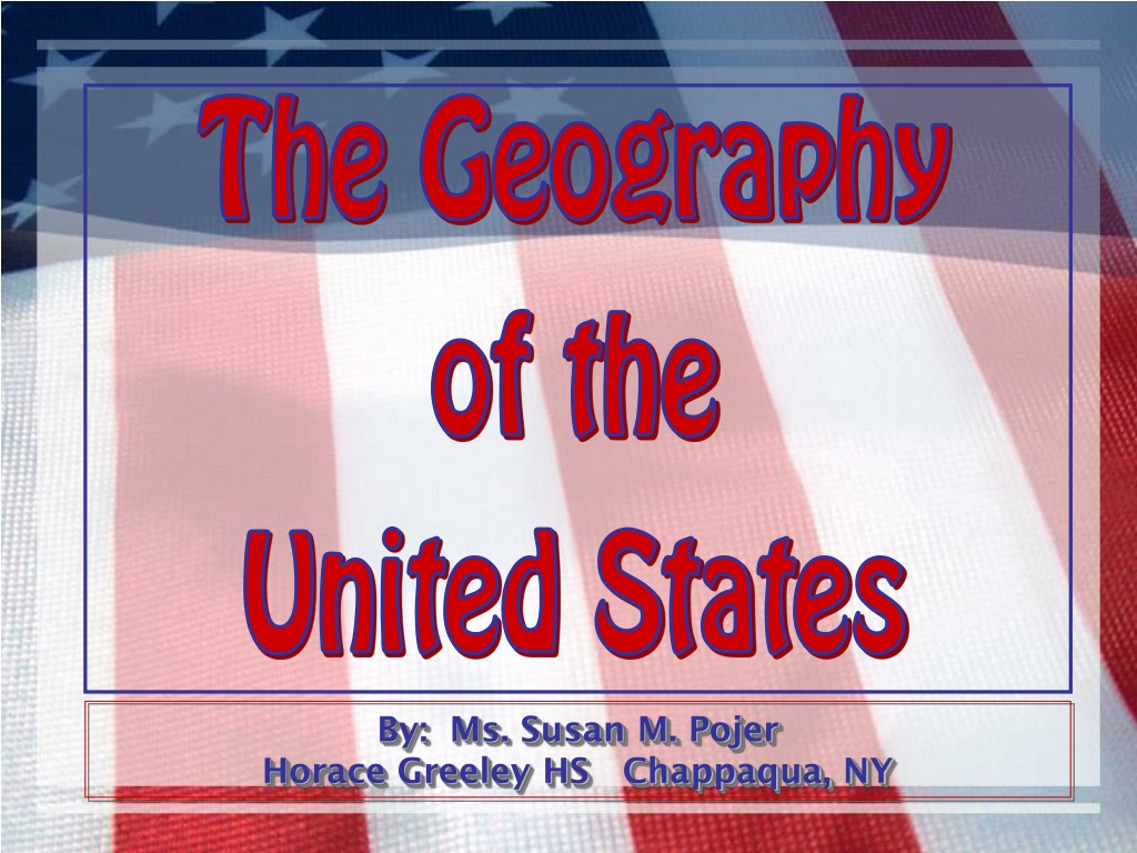 usa geography presentation