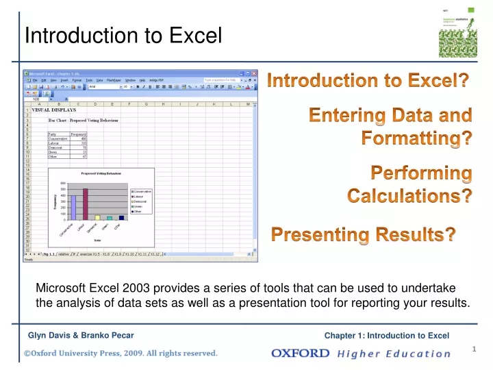 introduction to excel powerpoint presentation