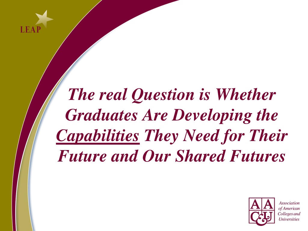 PPT The Baccalaureate Degree Meaning Integrity And Quality 