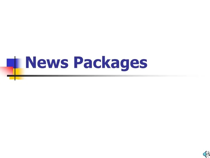 PPT News Packages PowerPoint Presentation, free download ID9317715