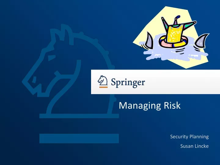managing risk n.