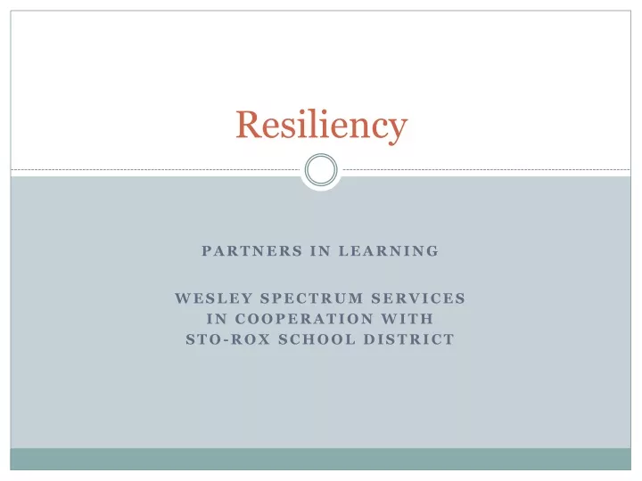 PPT - Resiliency PowerPoint Presentation, Free Download - ID:9318746