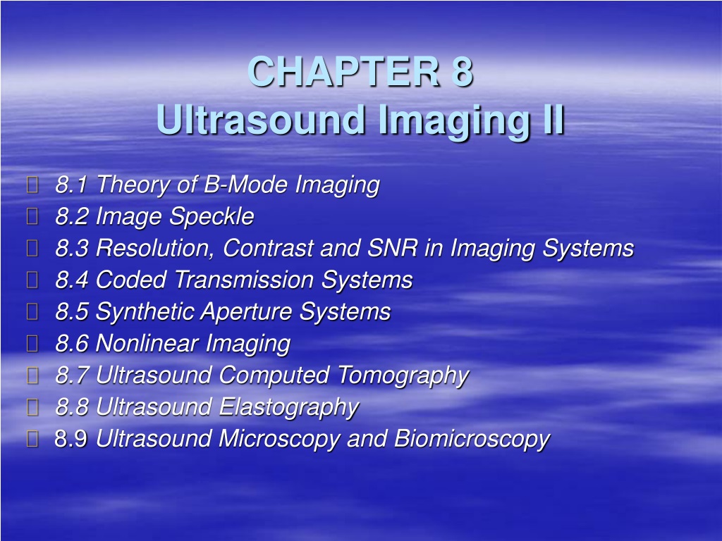 PPT - Ultrasound In Medicine PowerPoint Presentation, Free Download ...