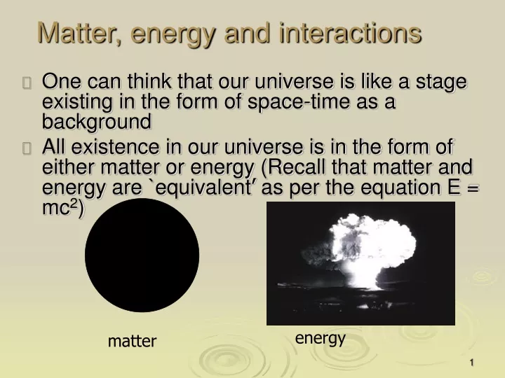 matter energy and interactions n.