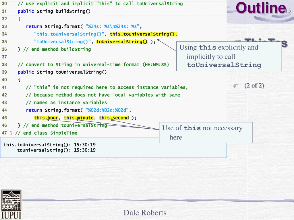 Ppt Object Oriented Programming Using Java Class Instance Variables Powerpoint Presentation 5784