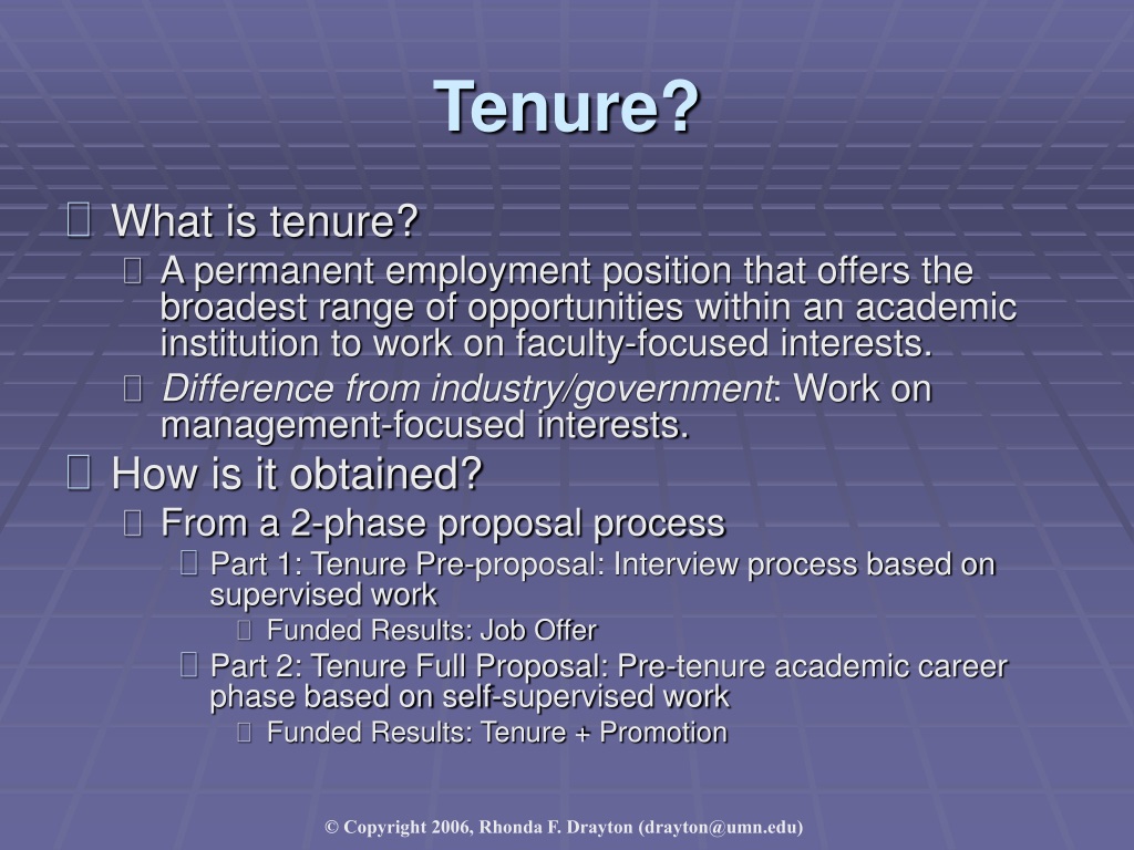 promotion and tenure dossier examples
