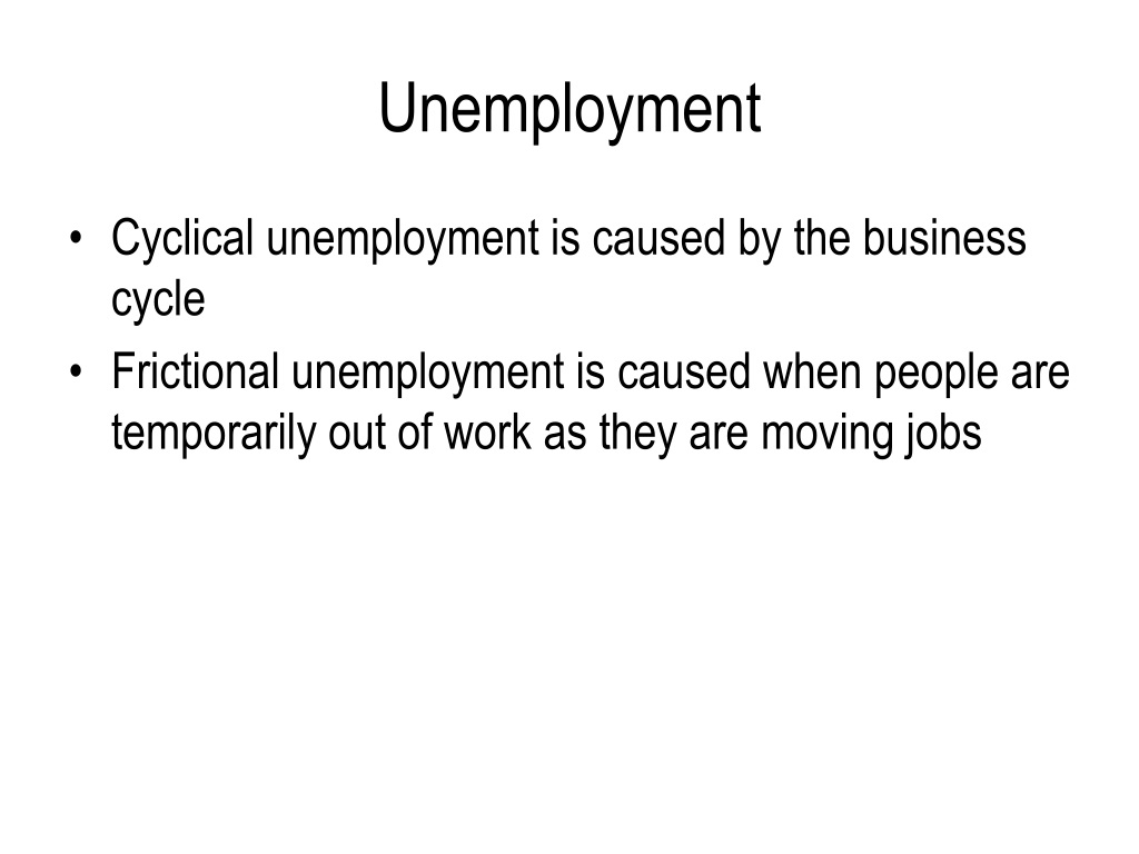 unemployment hypothesis