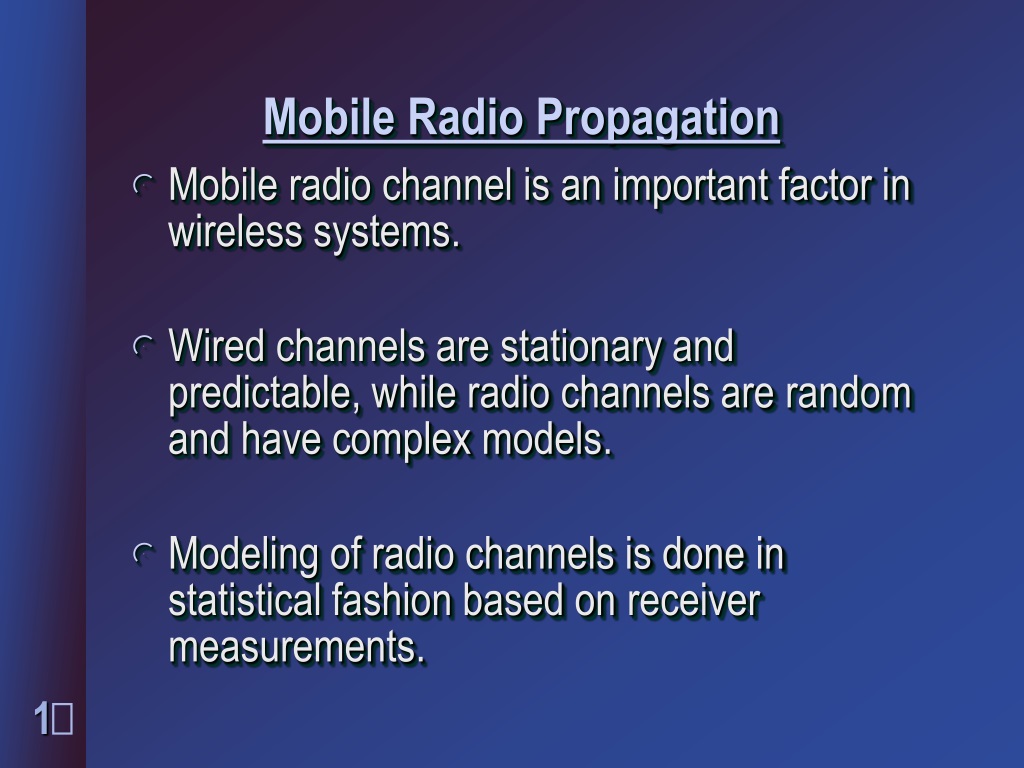 PPT - Mobile Radio Propagation PowerPoint Presentation, Free Download ...