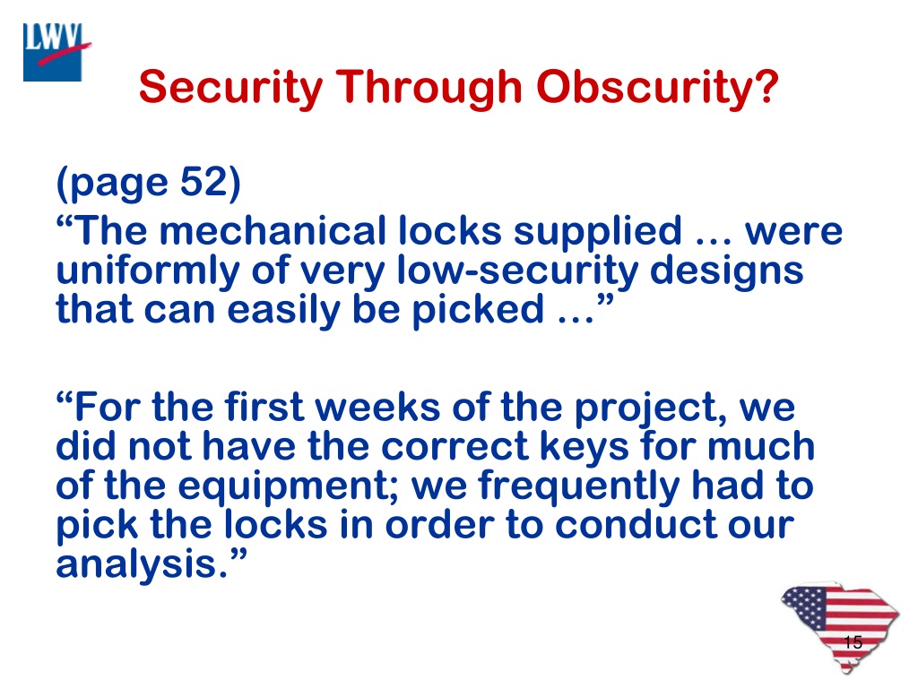 security by obscurity example
