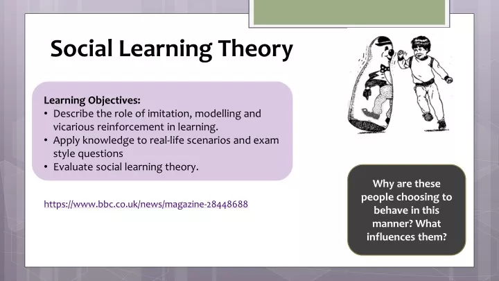 Ppt - Social Learning Theory Powerpoint Presentation, Free Download 