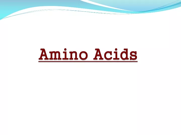 amino acids n.