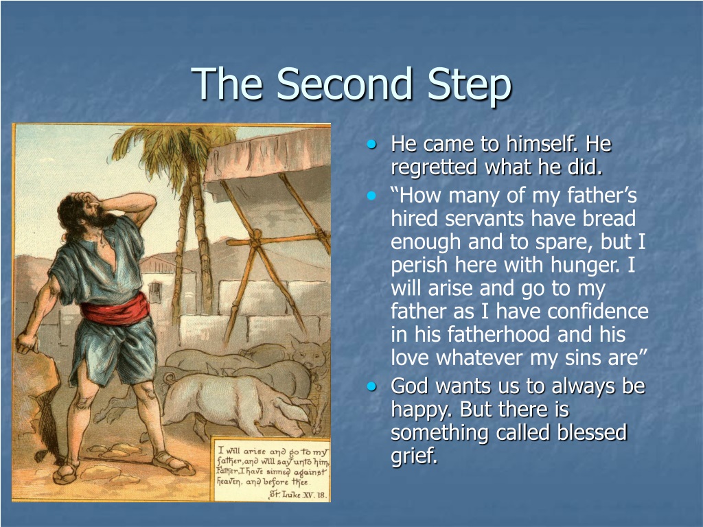 PPT - Steps of Repentance: Lessons from the Prodigal Son PowerPoint ...