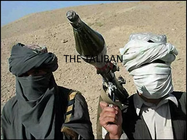 the taliban n.