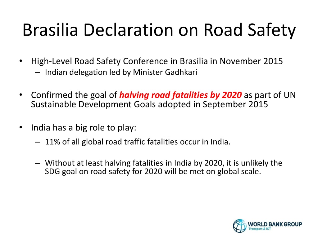 PPT Brasilia declaration Roadmap for India PowerPoint Presentation