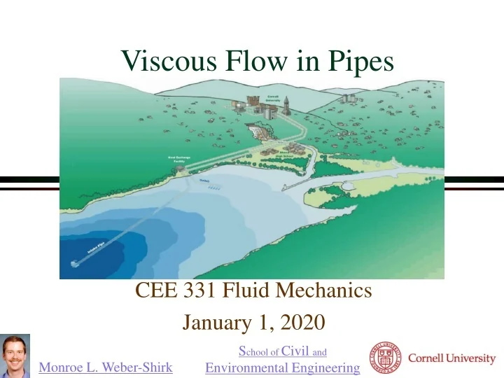 PPT Viscous Flow In Pipes PowerPoint Presentation Free Download ID 9327413