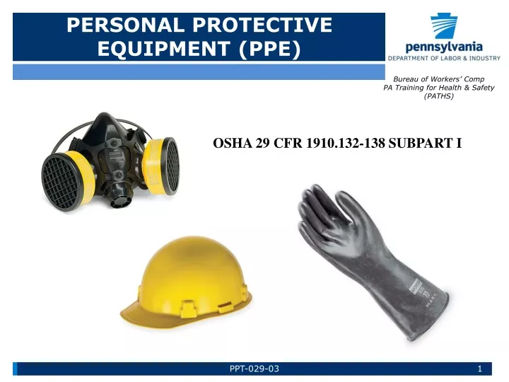 ppe presentation slideshare