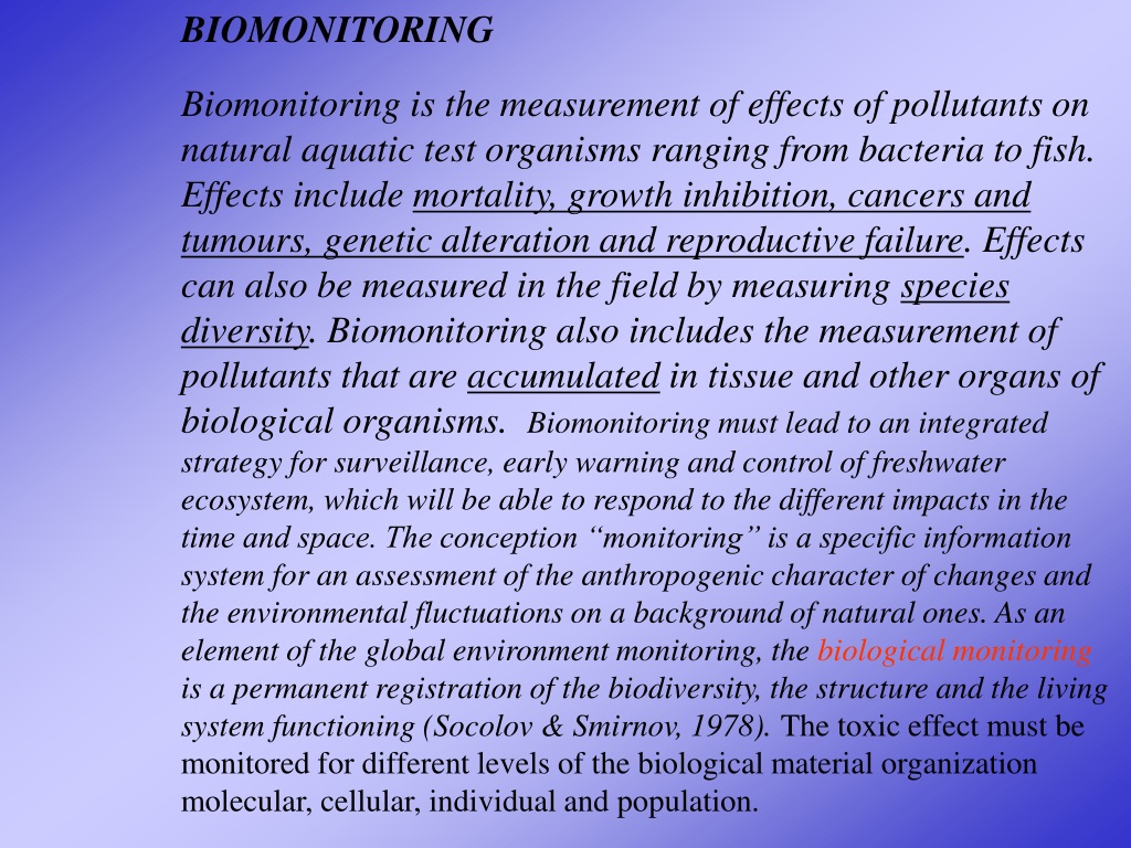 PPT A Substance Which Is Present At Concentrations Which Cause Harm 