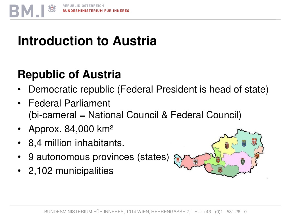 PPT - Functioning of Electoral Management Bodies – Austrian Experiences