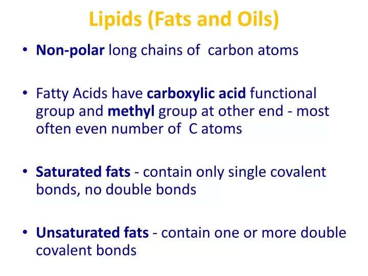 Ppt Lipids Fats And Oils Powerpoint Presentation Free Download Id 9329887