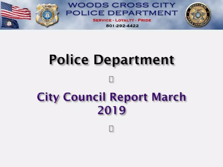 police department city council report march 2019 n.