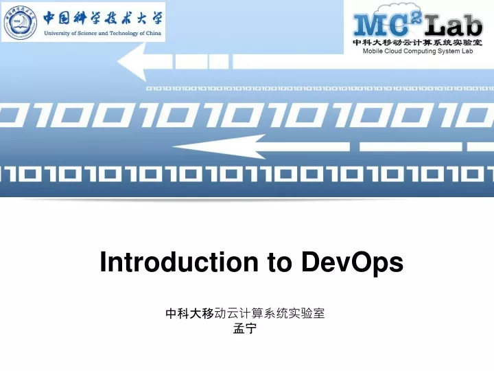 PPT - Introduction To DevOps PowerPoint Presentation, Free Download ...