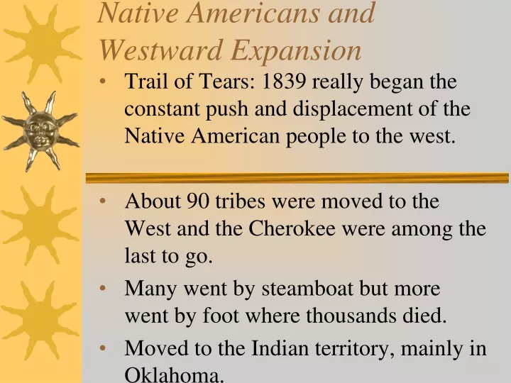 native american westward expansion essay