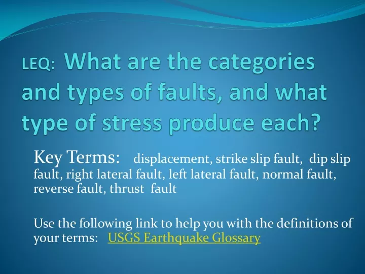 ppt-leq-what-are-the-categories-and-types-of-faults-and-what-type