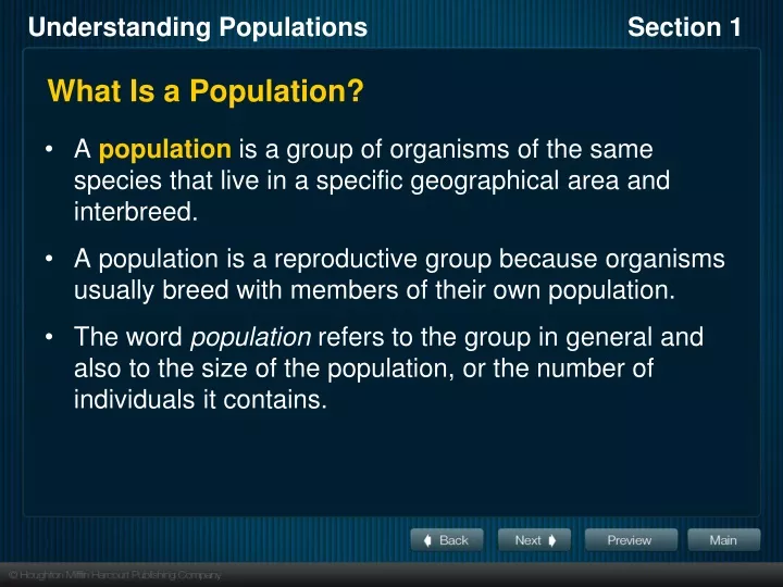 what is a population n.