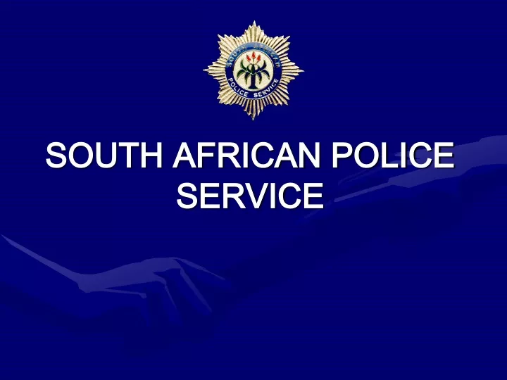 south african police service n.
