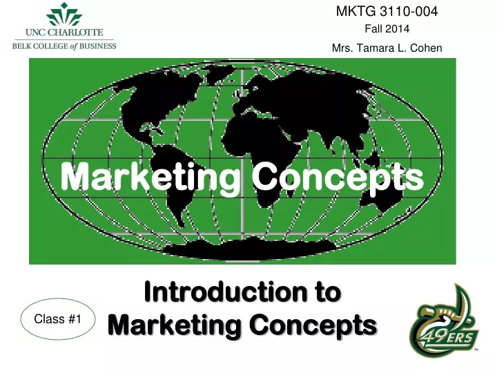 marketing concepts introduction to marketing concepts n.