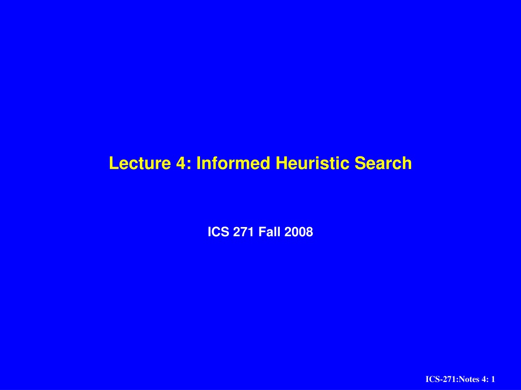 PPT - Heuristic Search Methods PowerPoint Presentation, free