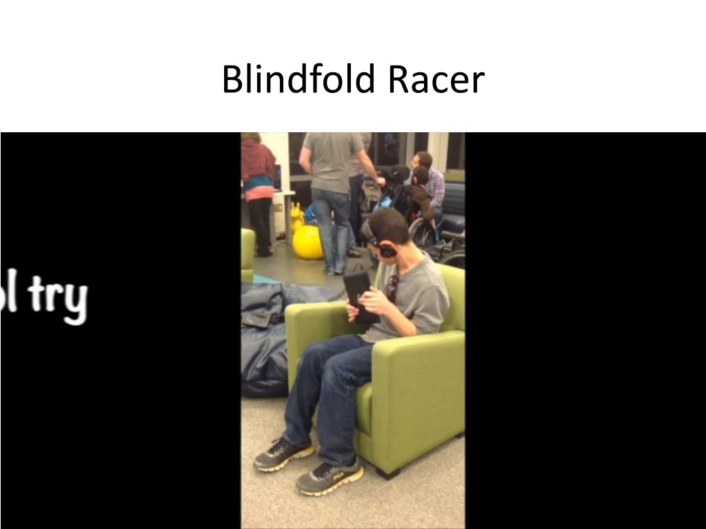 blindfold racer