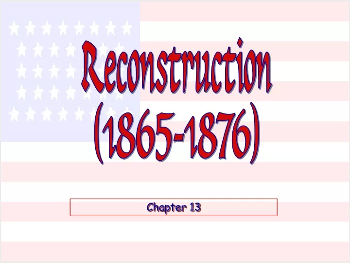 PPT Reconstruction (18651876) PowerPoint Presentation, free download