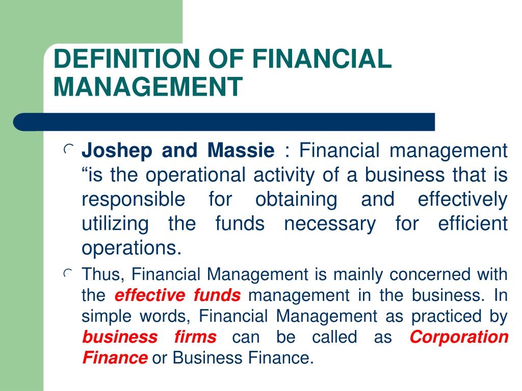 PPT - Chapter 1: Introduction to corporate finance PowerPoint ...