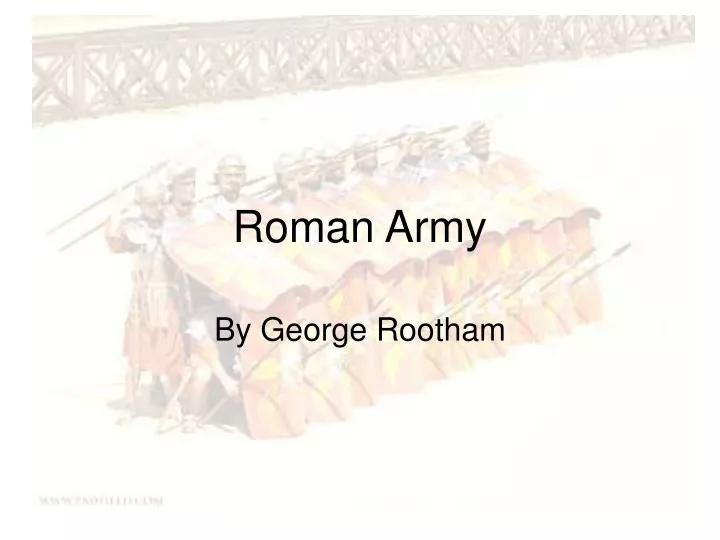 roman army n.
