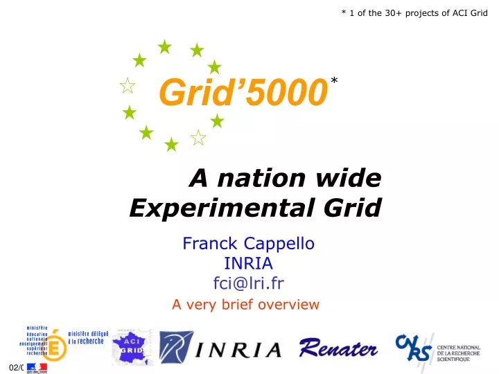 grid 5000 n.