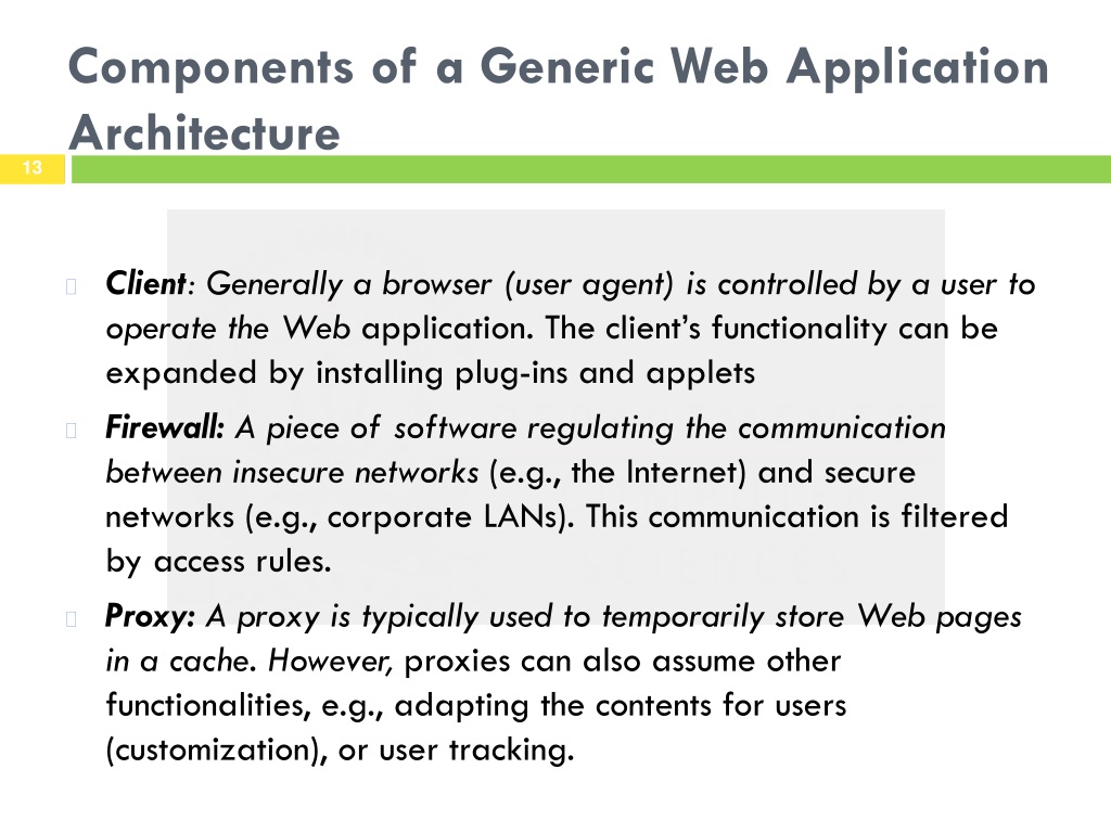 Generic Web Application