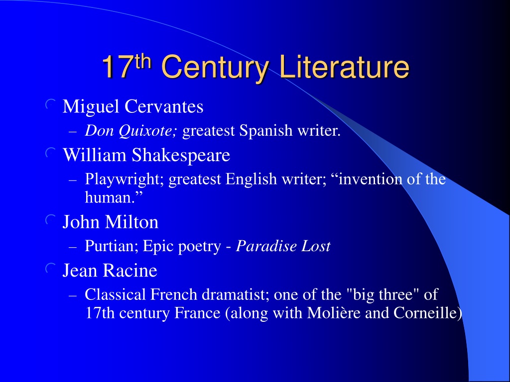 Ppt Art And Literature In The 17 Th Century Powerpoint Presentation Id9360528 2307