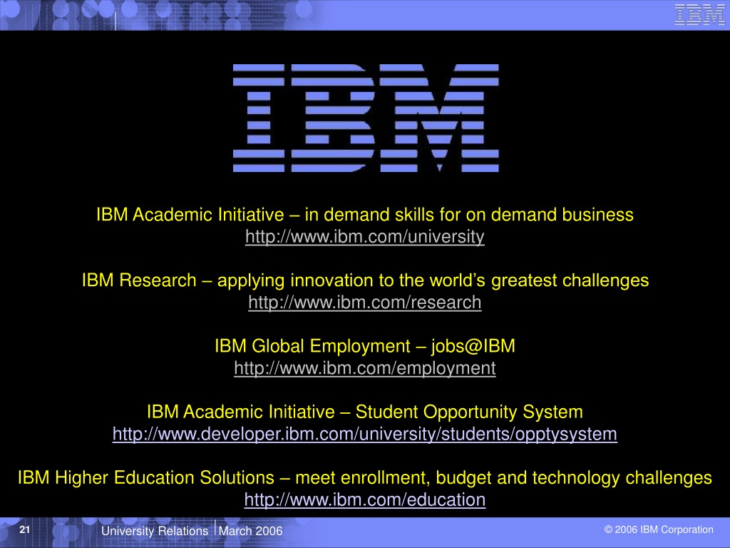 IBM University. IBM И Global Foundries. University relations. Ibm программа