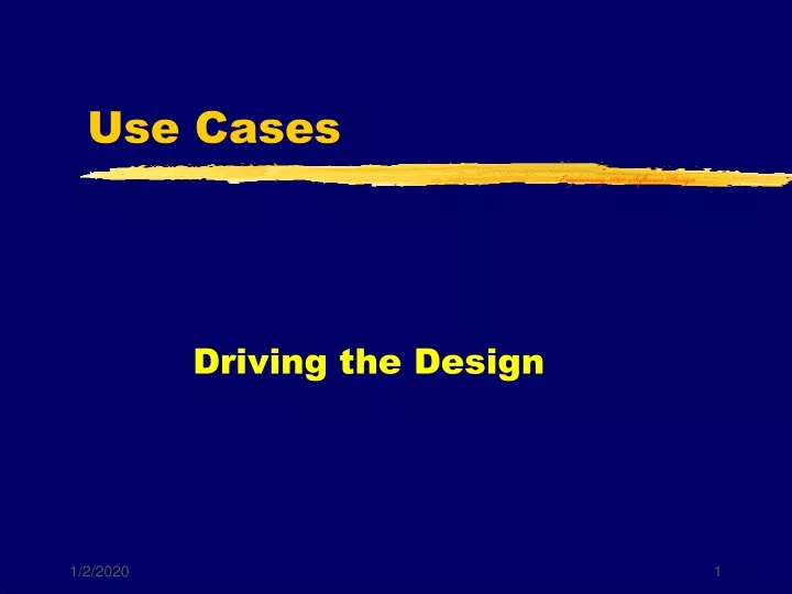 use cases n.