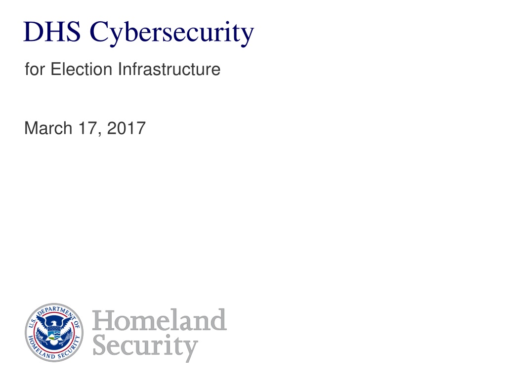 Ppt Dhs Cybersecurity Powerpoint Presentation Free Download Id9362685
