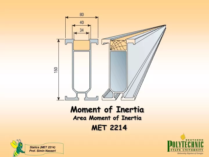moment of inertia area moment of inertia met 2214 n.