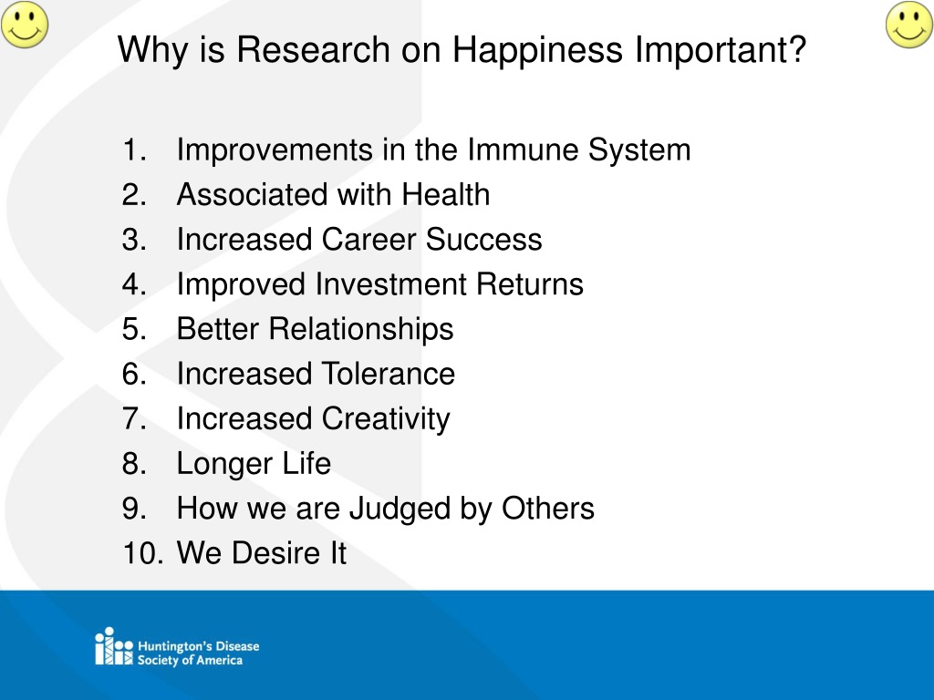 research on happiness suggests that ____ are more important than ____