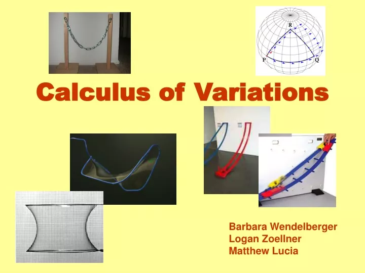 PPT - Calculus of Variations PowerPoint Presentation, free download