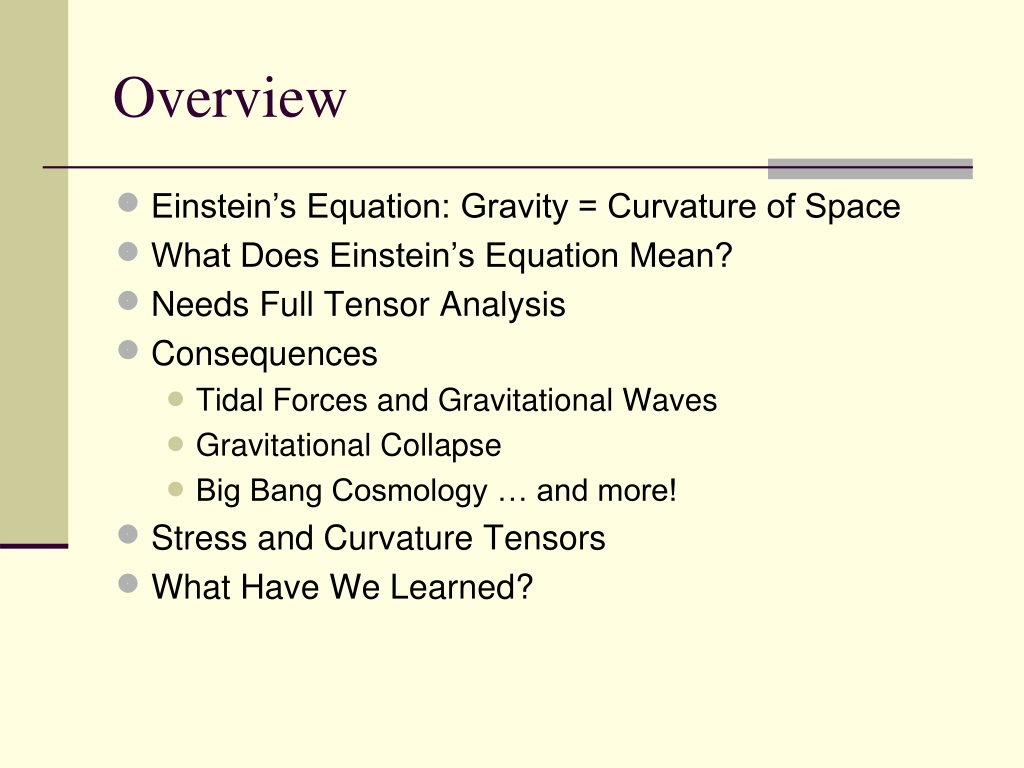 Ppt The Meaning Of Einsteins Equation Powerpoint Presentation Free Download Id9363553 3713