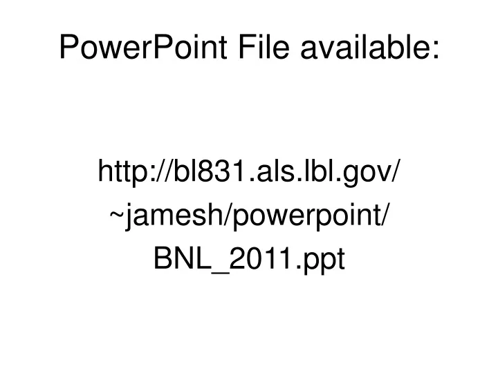 powerpoint file available n.